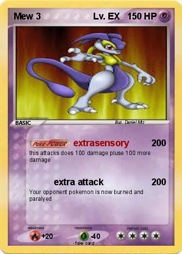 Pokemon Mew 3                     Lv. EX
