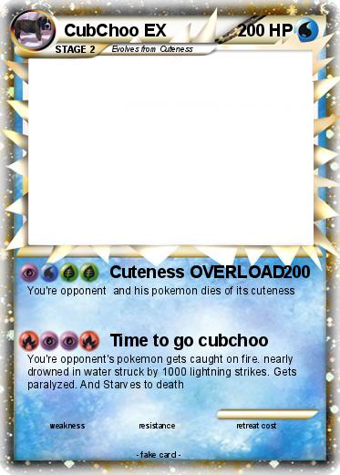 Pokemon CubChoo EX