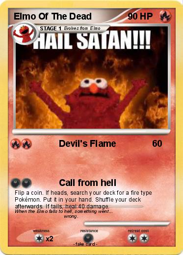 Pokemon Elmo Of The Dead