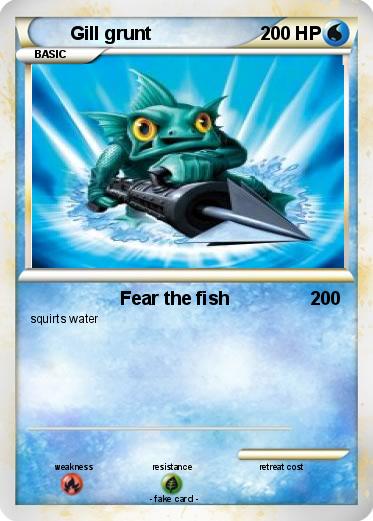 Pokemon Gill grunt