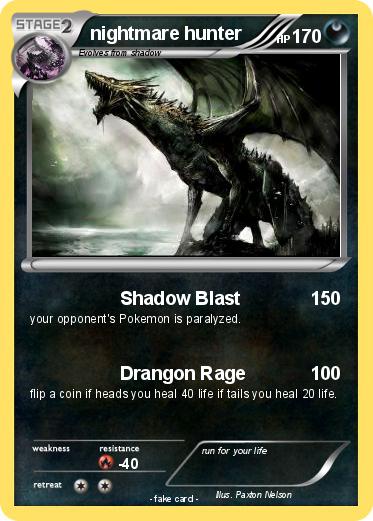 Pokemon nightmare hunter