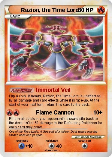 Pokemon Razion, the Time Lord Pokemon Razion, the Time Lord