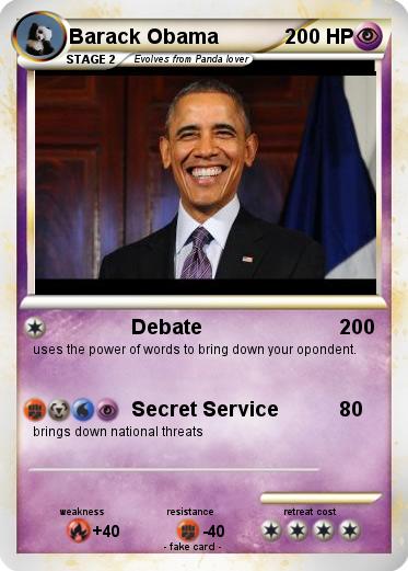 Pokemon Barack Obama