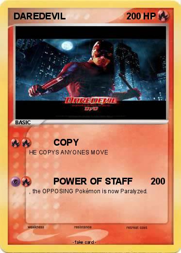 Pokemon DAREDEVIL