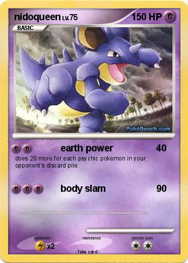 Pokemon nidoqueen