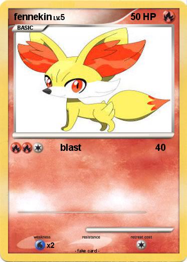 Pokemon fennekin