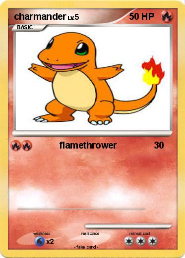 Pokemon charmander