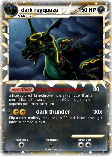 Pokemon dark rayquaza
