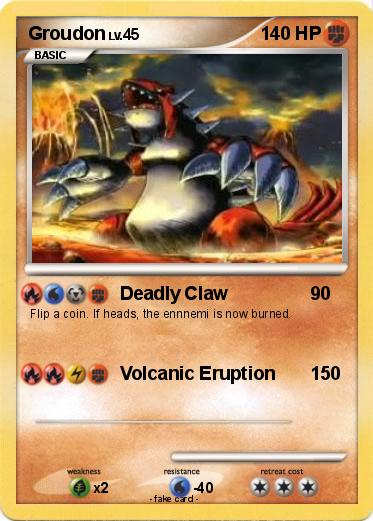 Pokemon Groudon