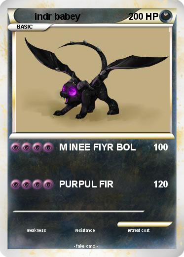 Pokemon indr babey