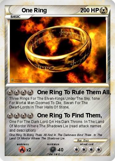 Pokemon One Ring