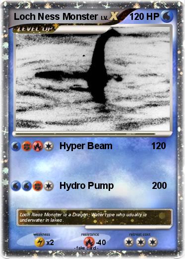 Pokemon Loch Ness Monster