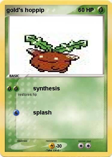 Pokemon gold's hoppip