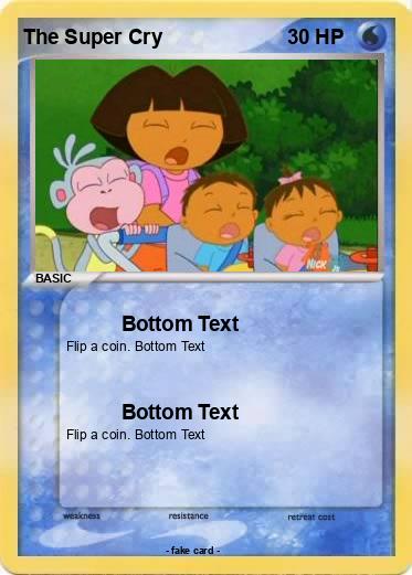 Pokemon The Super Cry