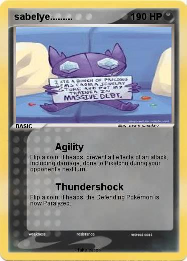 Pokemon sabelye.........