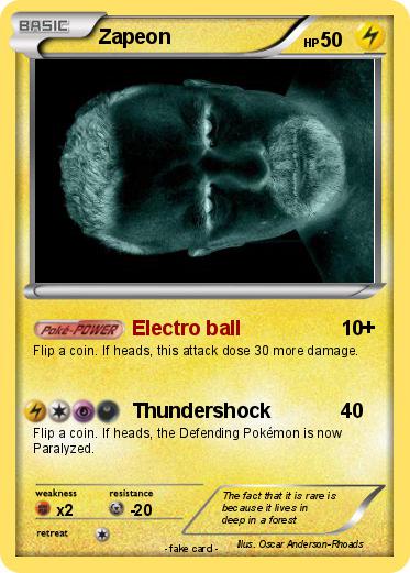 Pokemon Zapeon