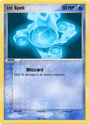 Pokemon Ice Spell