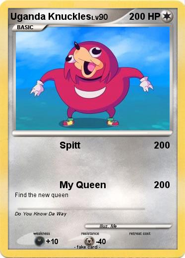 Pokemon Uganda Knuckles