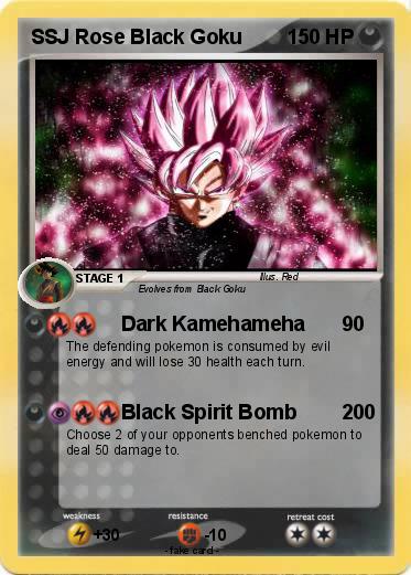 Pokemon SSJ Rose Black Goku