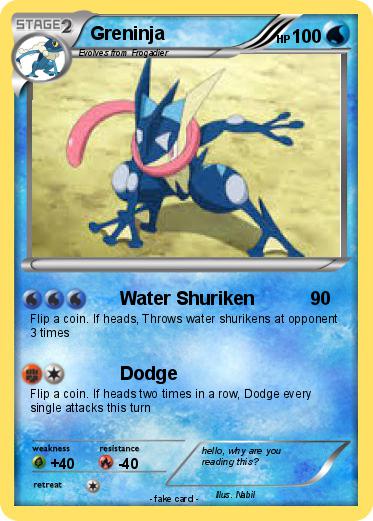 Pokemon Greninja