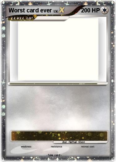 Pokemon Worst card ever