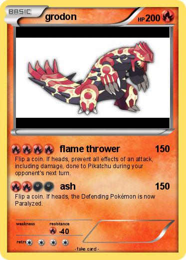 Pokemon grodon
