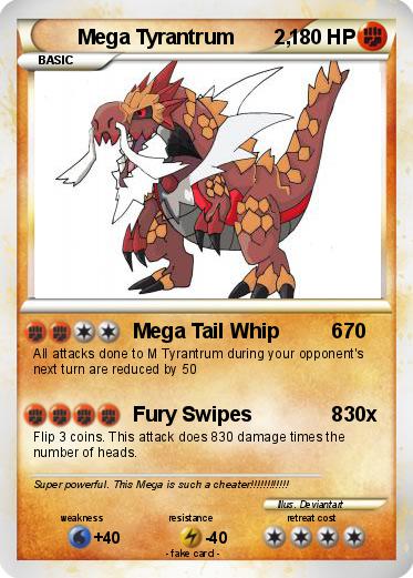 Pokemon Mega Tyrantrum       2,