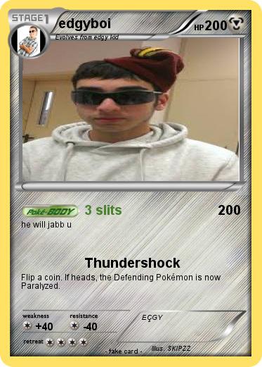 Pokemon edgyboi