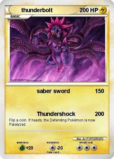 Pokemon thunderbolt