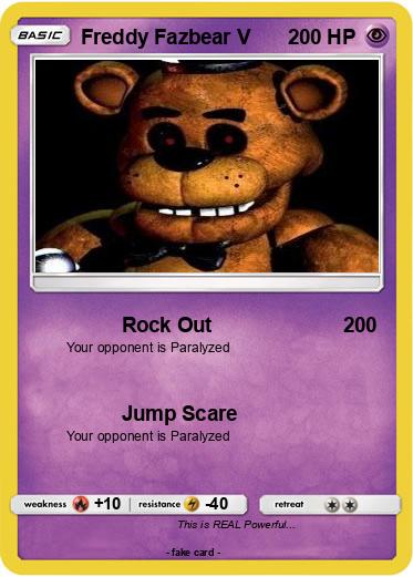Pokemon Freddy Fazbear V