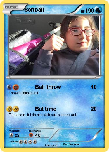 Pokemon Softball