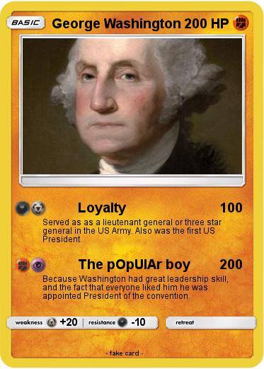Pokemon George Washington