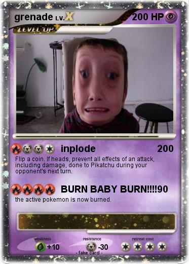 Pokemon grenade