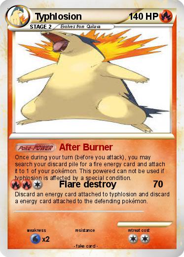 Pokemon Typhlosion