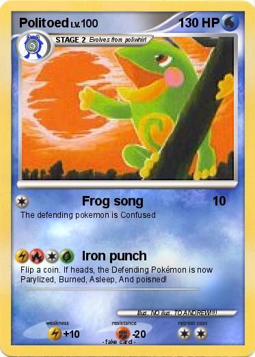 Pokemon Politoed