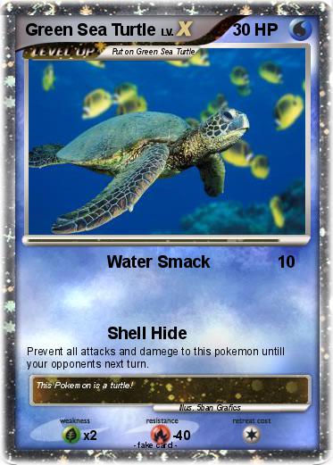 Pokemon Green Sea Turtle