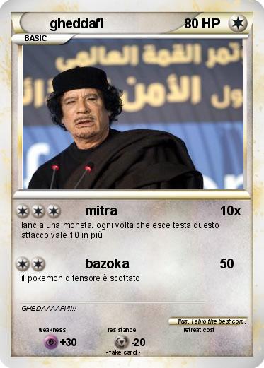 Pokemon gheddafi