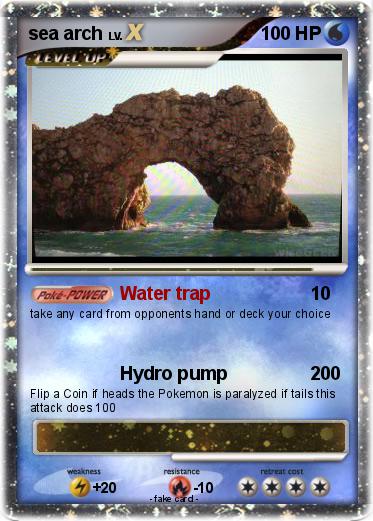 Pokemon sea arch