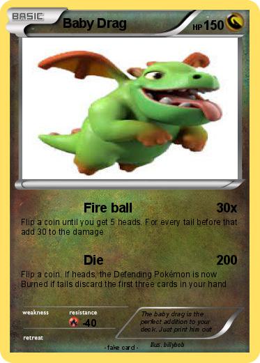 Pokemon Baby Drag