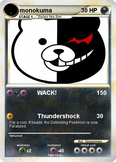 Pokemon monokuma