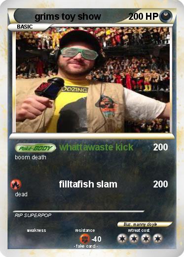 Pokemon grims toy show