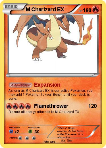 Pokemon M Charizard EX