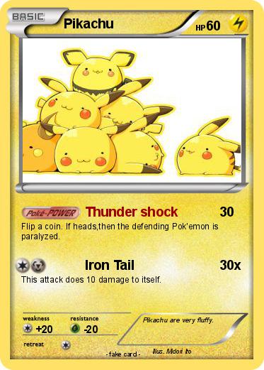 Pokemon Pikachu