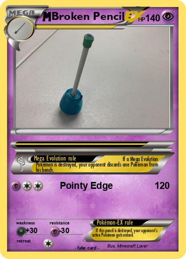 Pokemon Broken Pencil