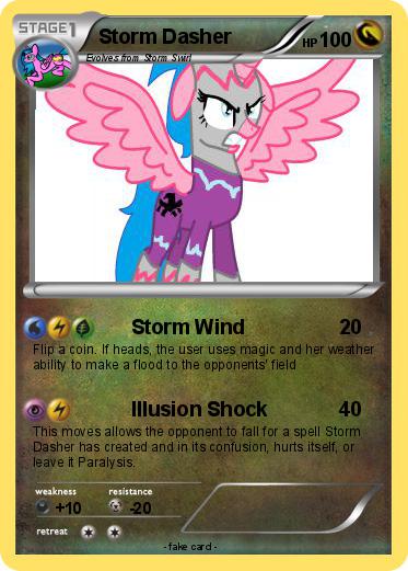 Pokemon Storm Dasher