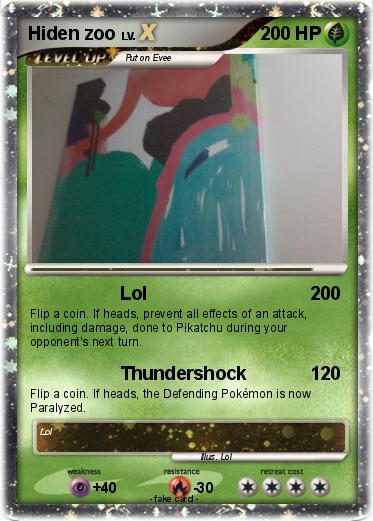 Pokemon Hiden zoo