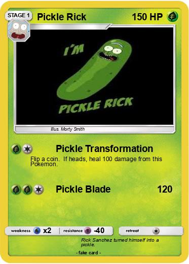 Pokemon Pickle Rick