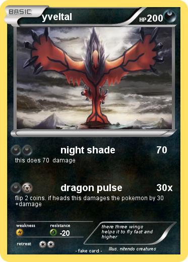 Pokemon yveltal