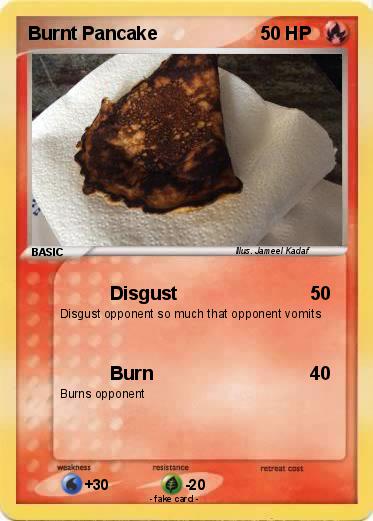 Pokemon Burnt Pancake