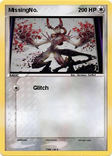 Pokemon MissingNo.